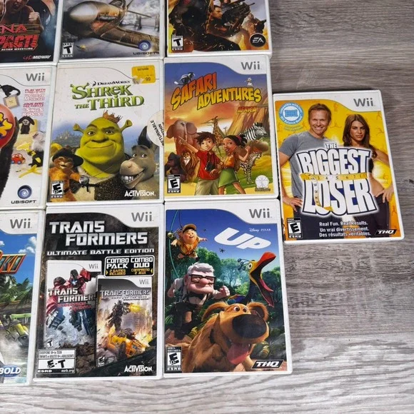 Nintendo Wii Lot‎ Bundle Of 13 Games Tested Family Racing Sports Plans Pets - Picture 3 of 9